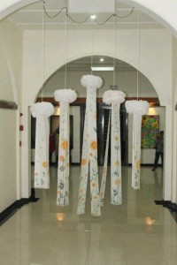 "IRAMA WAKTU"-water colour on paper-variabel dimensi-by Ariesa Pandanwangi-Pameran 22 "MetamorfosART 22 Ibu"-Gedung YPK-Bandung